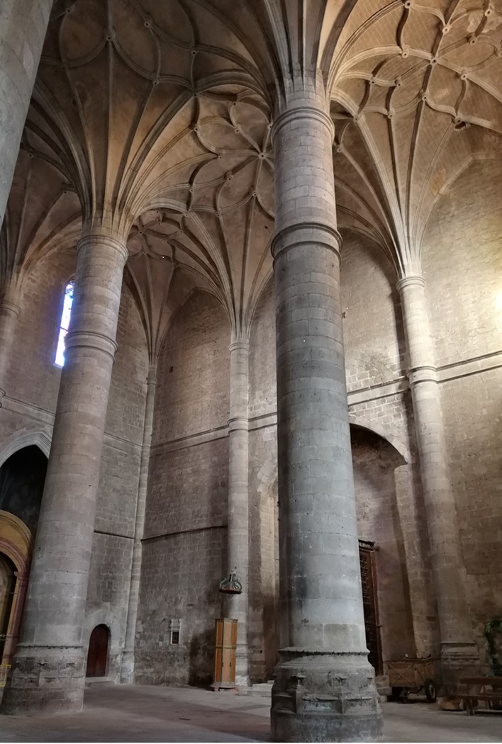 Las estructuras de cubierta de las iglesias salón columnarias tardogóticas de Valladolid